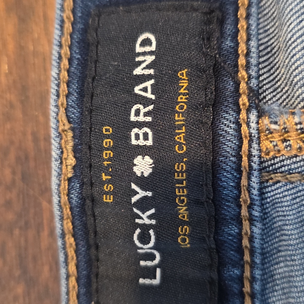 Lucky Brand Brooke Legging Jeans Size 6 Blue Denim - Picture 7 of 9